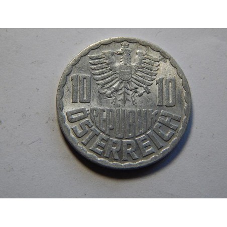 Rakousko 10 Groschen 2001 XF č38576 