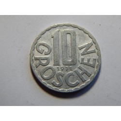 Rakousko 10 Groschen 2001 XF č38576 