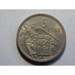 Španělsko 5 Ptas 1957(58) XF č38620 
