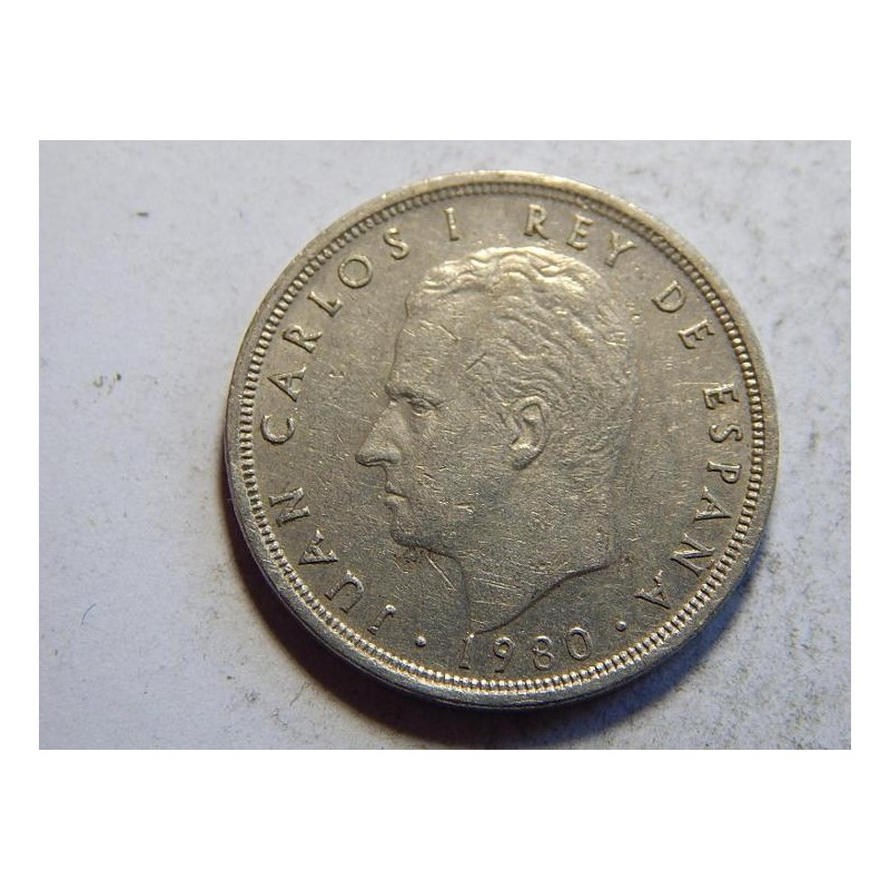 Španělsko 5 Ptas 1980(82) XF č38121 Španělsko 5 Ptas 1980(82) XF č38121