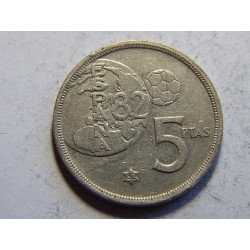 Španělsko 5 Ptas 1980(82) XF č38121 