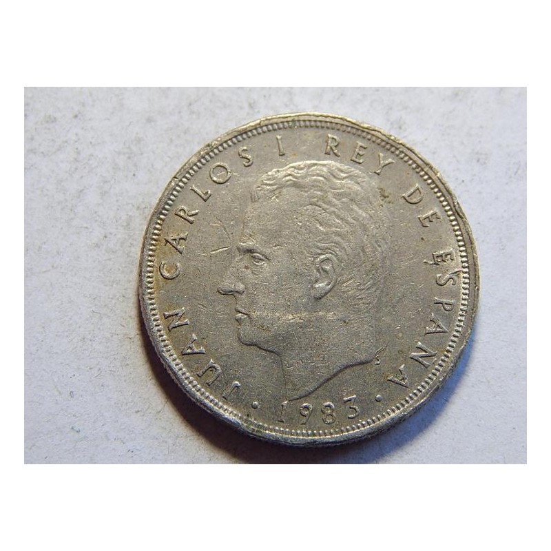Španělsko 5 Ptas 1983 XF č38127 Španělsko 5 Ptas 1983 XF č38127