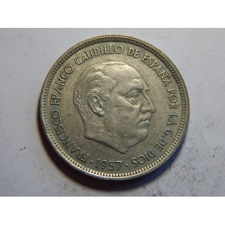 Španělsko 50 Ptas 1957(59) XF č37878 
