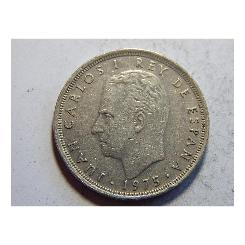 Španělsko 25 Ptas 1975(79) XF č38160 Španělsko 25 Ptas 1975(79) XF č38160