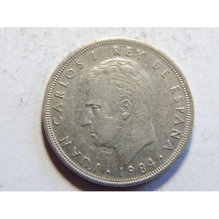 Španělsko 50 Ptas 1984 XF-UNC č38118 