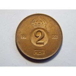 Švédsko 2 Öre 1966 U XF č38579 