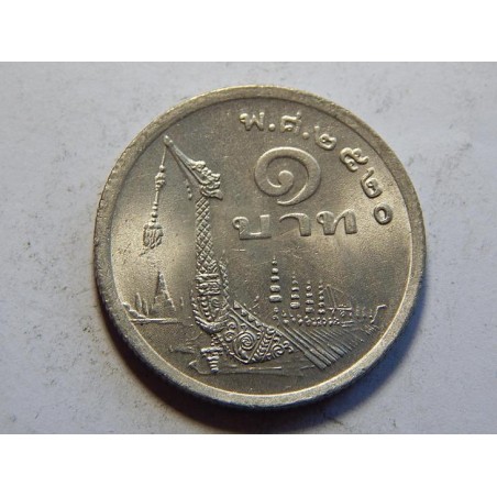 Thajsko 1 Baht 1977 XF-UNC č37839 