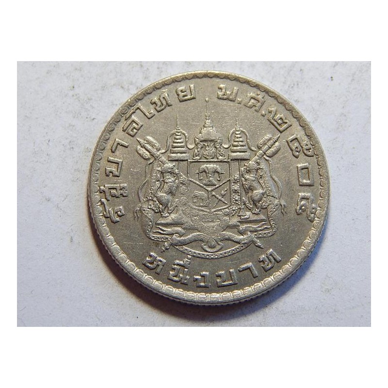 Thajsko 1 Baht 1962 XF č37918 Thajsko 1 Baht 1962 XF č37918