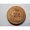 USA 1 Cent 1901 indián VF-XF č39050 