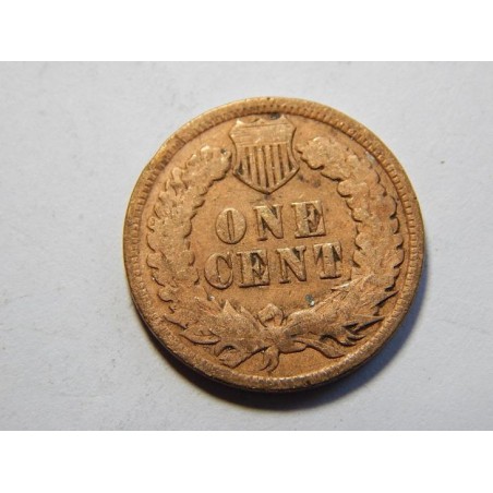 USA 1 Cent 1902 indián VF č39057 