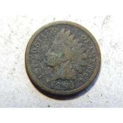 USA 1 Cent 1893 indián F č39010 