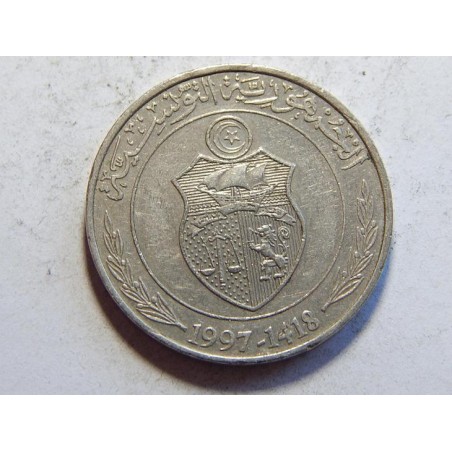 Tunisko 1 Dinar 1997 R XF č38143 