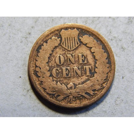 USA 1 Cent 1904 indián VF č39002 