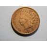USA 1 Cent 1906 indián VF-XF č39055 