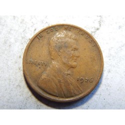 USA 1 Cent 1926 VF-XF č38670 