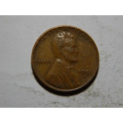 USA 1 Cent 1953D VF č28076