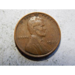 USA 1 Cent 1936 XF č39032 