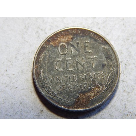 USA 1 Cent 1943 VF č38836 