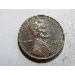 USA 1 Cent 1943 VF č38836 