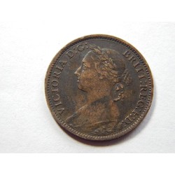 Anglie 1 Farthing 1886 XF-UNC č31533 