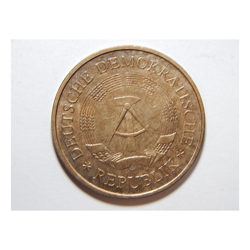 Německo DDR 5 Mark 1969 XX Jahre DDR UNC č28990 Německo DDR 5 Mark 1969 XX Jahre DDR UNC č28990