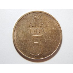 Německo DDR 5 Mark 1969 XX Jahre DDR UNC č28990