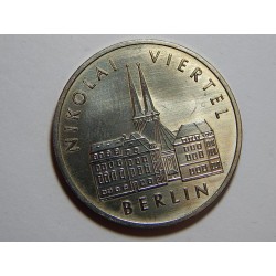 Německo DDR 5 Mark 1987 A Nikolai Viertel UNC č28996