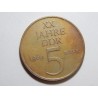 Německo DDR 5 Mark 1969 XX Jahre DDR UNC č28956