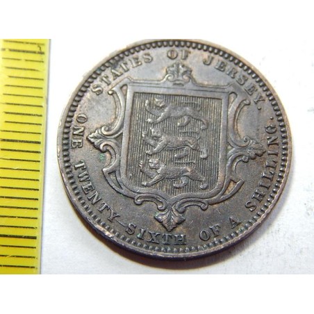 Jersey 1⁄26 Shilling 1871 RR UNC č32199 