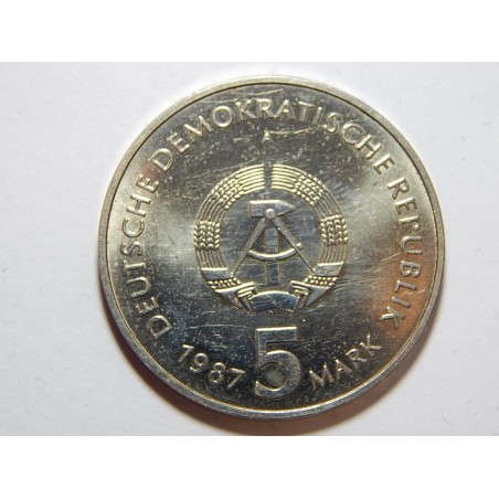 Německo DDR 5 Mark 1987 A Alexanderplatz UNC č28948