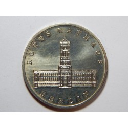 Německo DDR 5 Mark 1987 A Rotes Rathaus UNC č29160