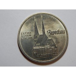 Německo DDR 5 Mark 1989 A Katharienkirche UNC č28954