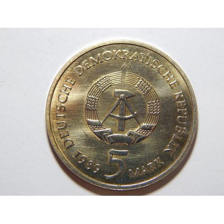 Německo DDR 5 Mark 1989 A Marien Kirche UNC č28889