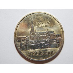 Německo DDR 5 Mark 1989 A Marien Kirche UNC č28889