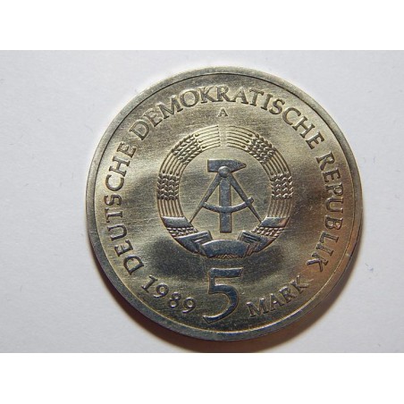 Německo DDR 5 Mark 1989 A Marien Kirche UNC č28897