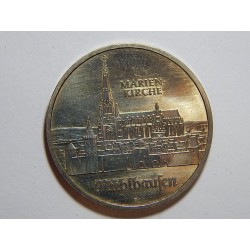 Německo DDR 5 Mark 1989 A Marien Kirche UNC č28937