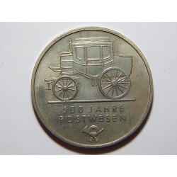 Německo DDR 5 Mark 1990 A 500 Jahre Postwerssen UNC č28831