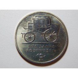 Německo DDR 5 Mark 1990 A 500 Jahre Postwerssen UNC č28843