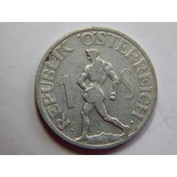 Rakousko 1 Schilling 1947 XF č31683 