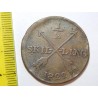 Švédsko ½ Skilling, 1822 VF č29164