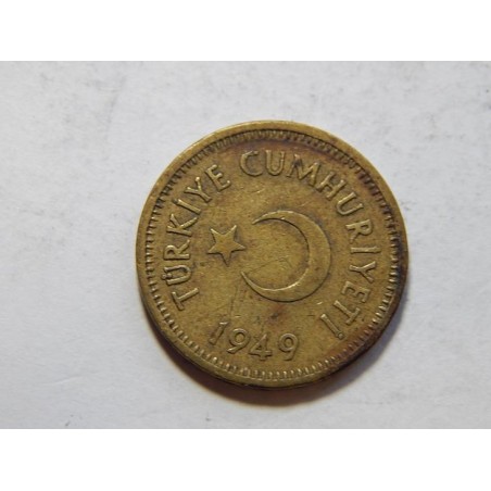 Turecko 10 Kurus 1949 XF č29394 