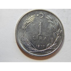 Turecko 1 Lira 1977 UNC č29579 