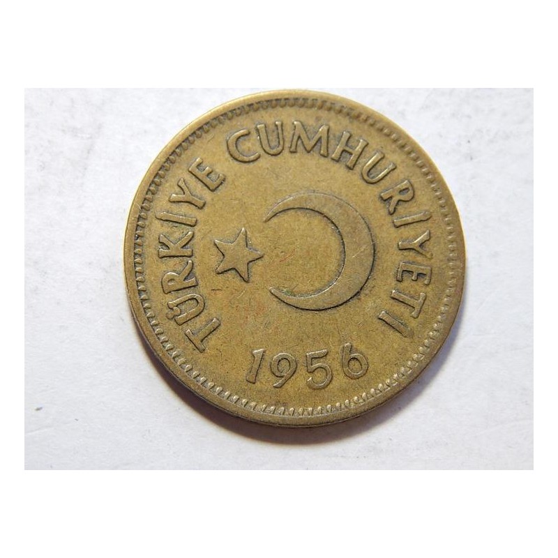 Turecko 25 Kurus 1956 XF č29374 Turecko 25 Kurus 1956 XF č29374