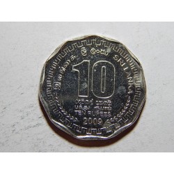 Srí Lanka 10 Rupees 2009 UNC č23734