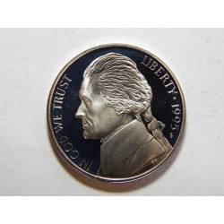 USA 5 Cents 1995 S R PROOF č29240