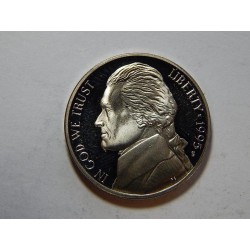 USA 5 Cents 1995 S R PROOF č29248