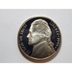 USA 5 Cents 1995 S R PROOF č29206