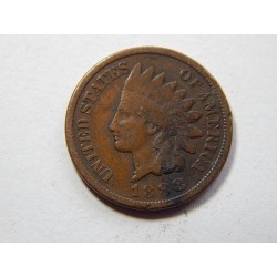 USA 1 Cent 1888 Indián VF-XF č31568