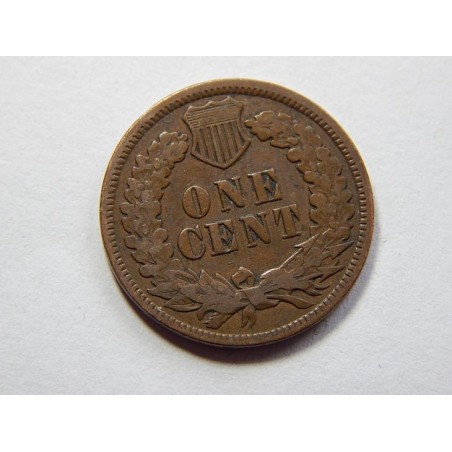 USA 1 Cent 1890 Indián XF č31531 