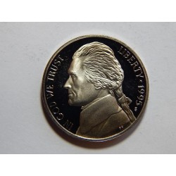 USA 5 Cents 1995 S R PROOF č29205